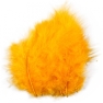 Feathers, size 5-12cm, 15pcs/ Dark Yellow