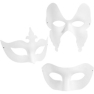 Mask maskeraad h10-20cm, kummipaelaga, 1tk