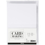 Cards and Envelopes 10,5x15cm, white 50pcs each