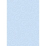 Embossed Card Milano A4 light blue