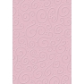 Embossed Card Milano A4 pink