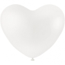 Balloons 8pcs, hearts white