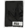 CraftFelt A4 21x30cm 10pcs, black