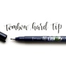 Calligraphy marker Tombow double nib black