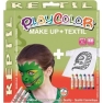 Playcolor komplekt Reptil- näovärvid ja tekstiilivärvid