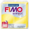 Polümeersavi FIMO Effect 57g, läbip. kollane