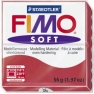 Polümeersavi FIMO Soft 57g, kirsipunane