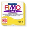 Polümeersavi FIMO Soft 57g, sidrunikollane