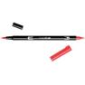 Calligraphy marker Tombow double nib, chinese red