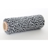 Bakers Twine 1mm 45m black-white