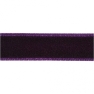 Velvet Ribbon 15mmx4m, dark lilac