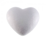Polystyrene Heart, H: 15cm