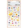 Kleepsud 4 lehte/ Crafted Flower Pink