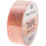 Paper Tape 15mmx10m/ Crafted Dots Pink