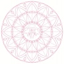 Värviraamat Graffy Pop 15x20cm 250gr Mandala lilled 36l