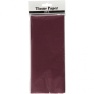 Tissue paper 50x70cm 10pcs/ burgundy