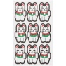 Kleepsud 4 lehte/ Jardin Japonais Lucky Cat