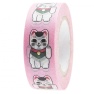 Disainteip 15mmx10m/ Jardin Japonais Lucky Cat
