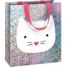 Gift Bag 18x8x21cm Lulu White