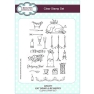 Clear stamp A5 / Eat Drink & Be Merry