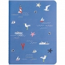 Notebooks A6, Maritime, 2pcs