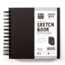 Sketchbook 18x18cm, black
