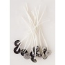 Candle wick 8cm no.4/ 25pcs