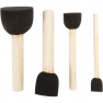 Foam Stencil Brushes 4pc