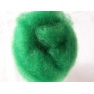 Felting wool 15g green