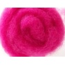 Felting wool 15g vivid fuchia