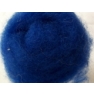 Felting wool 15g vivid blue
