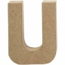 Letter U, h-10cm