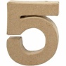 Number 5, h-10cm