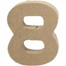 Number 8, h-10cm