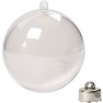 Bauble to decorate, plastic d-8cm