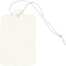 Tags, 25x40mm, white 20pcs