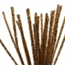 Pipe Cleaners, thickness 6 mm, gold, 24 pcs