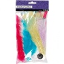 Feathers, size 11-17cm, 15pcs/ assorted colors