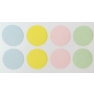 Office Stickers, Pastel Dots 25mm