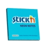 Sticky Notes 76x76mm neon blue