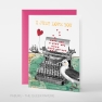 Greeting card B6/ JUST LOVE YOU