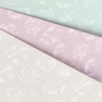 Decorative Paper A4, 220g, 5p / Small roses lilac