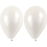Balloons d-23cm, 10pcs/ white