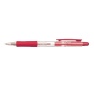 Retractable Ball Point Pen 0.7mm, red