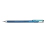 Gel Pen Pentel Hybrid DualMetallic 1mm, blue