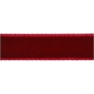 Velvet Ribbon 6mmx10m, red