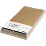 Cards and Envelopes 15x15cm, 50pcs, natural