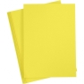 Coloured card A4 sun-yellow, 20pcs