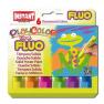 Guašši-pulgad Playcolor One Fluo 6tk