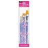 Polüamiid lapik pintsel 6tk